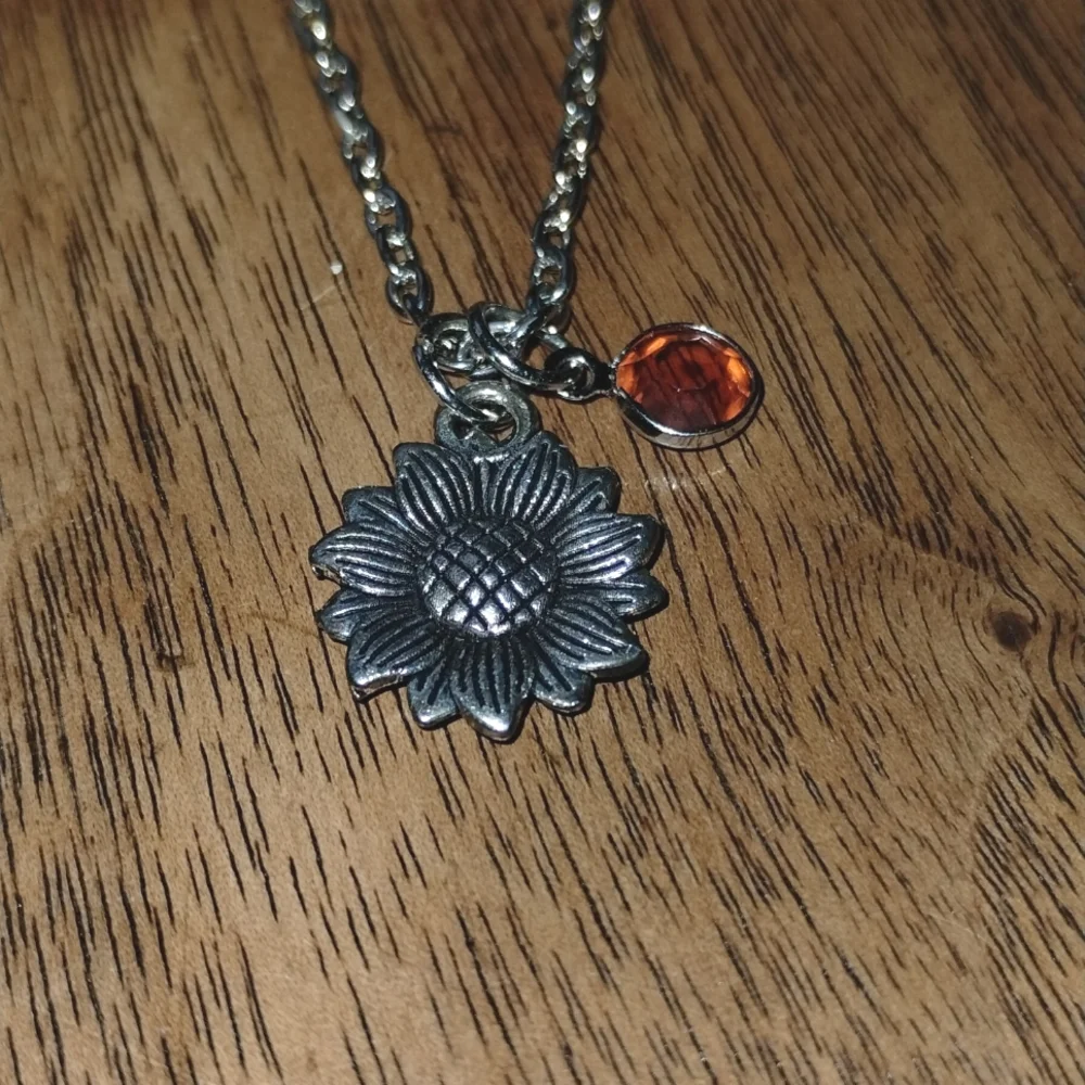 Sunflower Necklace